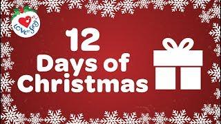 12 Days of Christmas with Lyrics  Christmas Songs and Carols