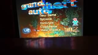 Playing Grand Theft Auto For ps1
