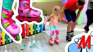 РОЛЛЕРДРОМ - Учимся кататься на роликах с инструктором - Rollerdrom How learn roller skate