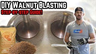 DIY - Walnut Blasting Your Intake Valves Remove Carbon Buildup