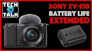 Sony ZV-E10 Battery Life Issue Solved 