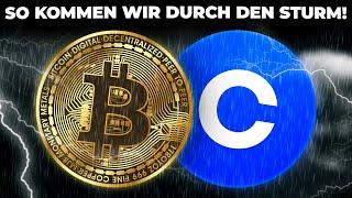 Keine Panik vor der Korrektur Bitcoin und Coinbase