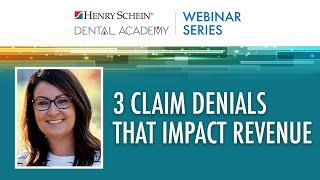 3 Claim Denials that Impact Revenue