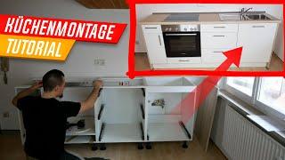 Küchenmontage Küche aufbauen von A-Z Zeitraffer Tutorial Kitchen Assembly