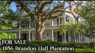 FOR SALE 1856 Brandon Hall Plantation Natchez Mississippi