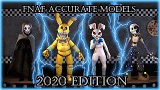 Most Accurate FNaF SFM Models 2020 Outdated Watch 2021 Ver.