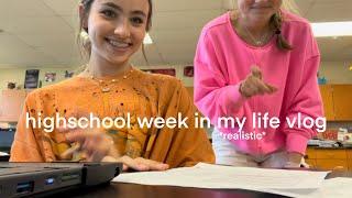 highschool week in my life vlog *track meets hauls traveling + more*