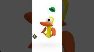  Pocoyo and Pato have fun with the universe changing remote VIDEOS and CARTOONS for KIDS #shorts