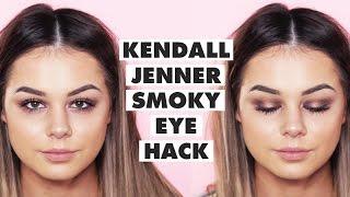 KENDALL JENNER Smoky Eye 3 Product Makeup HACK w Jordan Lipscombe