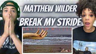 WHAT A VIBE.. FIRST TIME HEARING Mathew Wilder - Break My Stride REACTION