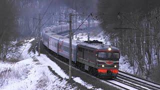 ТЭП60-0780 с пассажирским поездом  TEP60-0780 with a passenger train