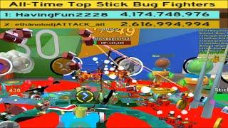 World Record 4.17B Score Stick Bug Challenge  Bee Swarm Simulator
