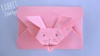 Rabbit Envelope Easy  Origami #shorts