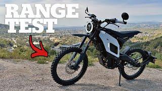 NIU XQi3 72v Electric Motorcycle Range Test