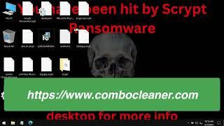 Scrypt ransomware removal solution .Scrypt file virus.