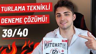 TURLAMA TEKNİKLİ TYT MATEMATİK DENEME ÇÖZÜMÜ   HIZLANMAK İÇİN İZLE  #yks #tyt