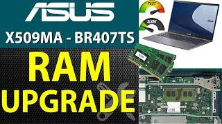 How to Upgrade RAM for ASUS X509M X509MA BR407TS Laptop  Step by Ste