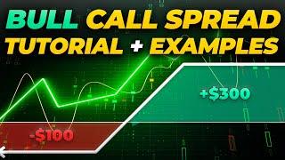 Bull Call Spread Tutorial & Trade Examples $30000+ in Profits