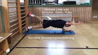 KINGS 2.0 - Stufe 4 Unterarmstütz  Handbuch Krafttrainingskompetenz Video 1212