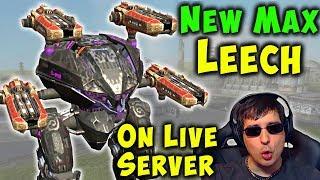 NEW Mk2 LEECH Corona on LIVE Server - Best War Robots Setup? WR Gameplay