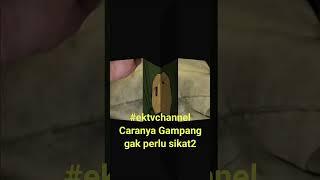 Tas berjamur dan dekil jadi baru lagi