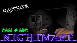 Phasmophobia  Facecam & Mic  Tanglewood & Edgefield  NIGHTMARE  Solo  Ep 118