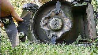 Using 2 Blades On A Quad Blade Lawn Mower Experiment