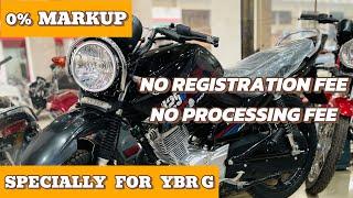 Special 0% Markup Yamaha YBR G Installment Plan 2024