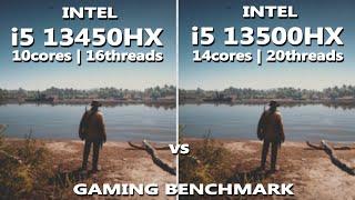 INTEL i5 13450HX vs i5 13500HX GAMING BENCHMARK TEST  Lenovo LOQ vs Acer Predator  RTX 4050 