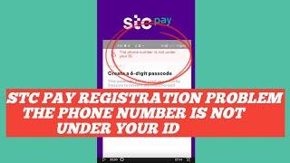 STC Pay Registration Problem The phone number is not under your IDTagalog