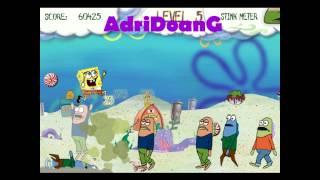 Bob Esponja Stinky Swagger Minijuegos GamePlay HD