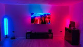 How to Sync Philips Hue Lights to ANY TV Hue Sync Box + Lightstrip + Signe Floor Lamps + LG CX