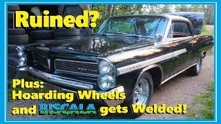 Its On The Biscala Gets the First Welds... Plus Poncho Tune-Up and 1953 Cadillac