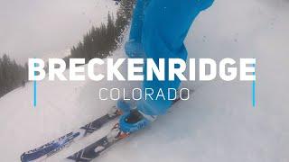 Skiing Breckenridge Colorado  4K video