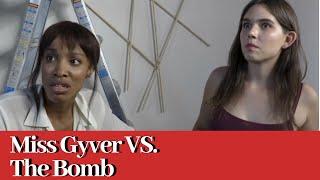 Hot female secret agent TRY NOT TO LAUGH Miss Gyver VS The Bomb