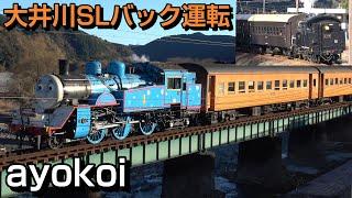 大井川鉄道 SLバック運転 C10 8 & きかんしゃトーマス号