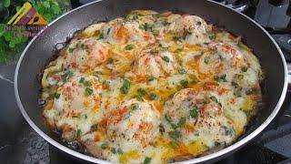 I have never eaten such delicious eggs Simple and easy breakfast Quick Recipe.