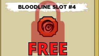 Free Bloodline Slot Glitch In Shindo Life  Op 