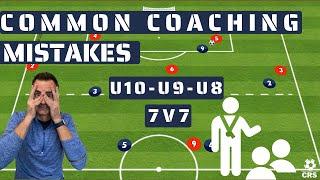 BIGGEST YOUTH COACHING MISTAKES - U10U9U8