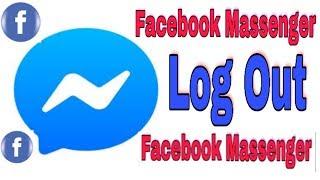 how to logout from messenger  fb log off  2020