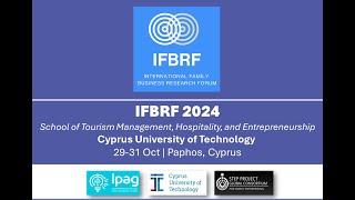 International Family Business Research Forum - IFBRF  Part 3 