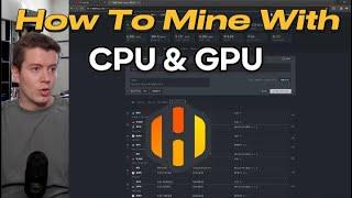 HIVEOS CPU and GPU in The SAME Flight Sheet - Step by Step Tutorial