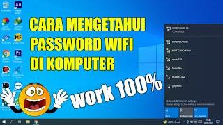 Cara Mengetahui Password Wifi Di Laptop  Komputer Windows 10