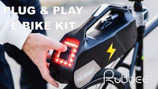 Wireless e-bike conversion kit? Rubbee X Overview - Unboxing installation and test ride 