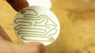 Underwater laser cutting and silver sintering to make ceramic circuit boards