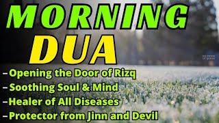 BEAUTIFUL MORNING DUA  TO GET SUCCESS AND PEACE RIZQ WEALTH HAPPINESS - THE POWER OF QURAN