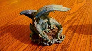 Small Baby Blue Dragon From Medieval Times
