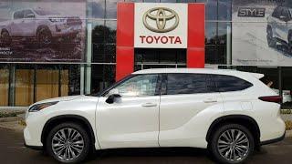 Toyota Highlander 2021 обзор + цена