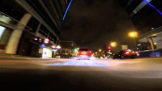 Driving in London by night - Tower Hill to Old Street lowcam