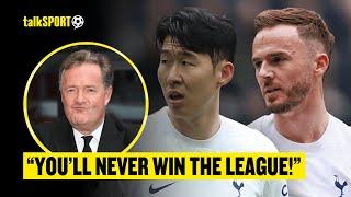 Piers Morgans Rallying Cry To Spurs To Beat Man City & Help Arsenal Win The Premier League 